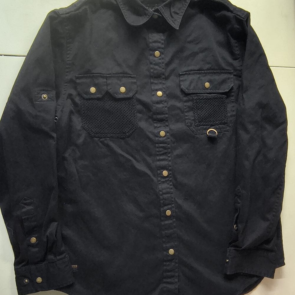 Lauren Ralph Lauren Safari Outfitters 100% Cotton Denim Shirt